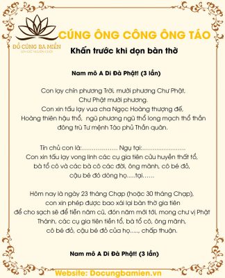 Bài Cúng Đưa Ông Táo Về Trời Gallery 1