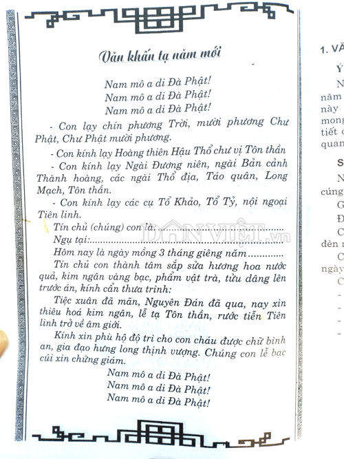 Bài Văn Khấn Hóa Vàng Chuẩn Nhất