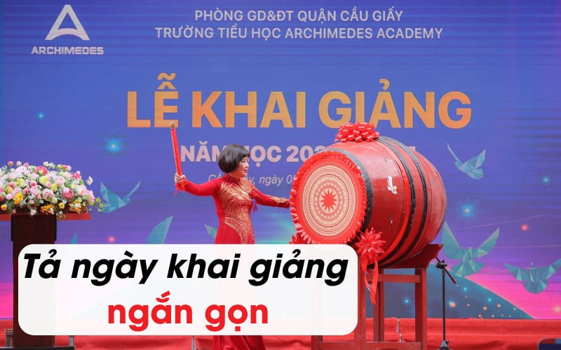 Bài Văn Tả Lễ Khai Giảng Lớp 6