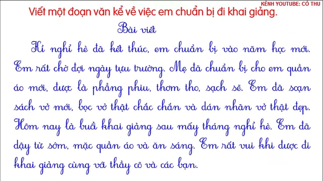 Lễ Khai Giảng Năm Học Mới: Ý Nghĩa, Hoạt Động và Chuẩn Bị Gallery 2