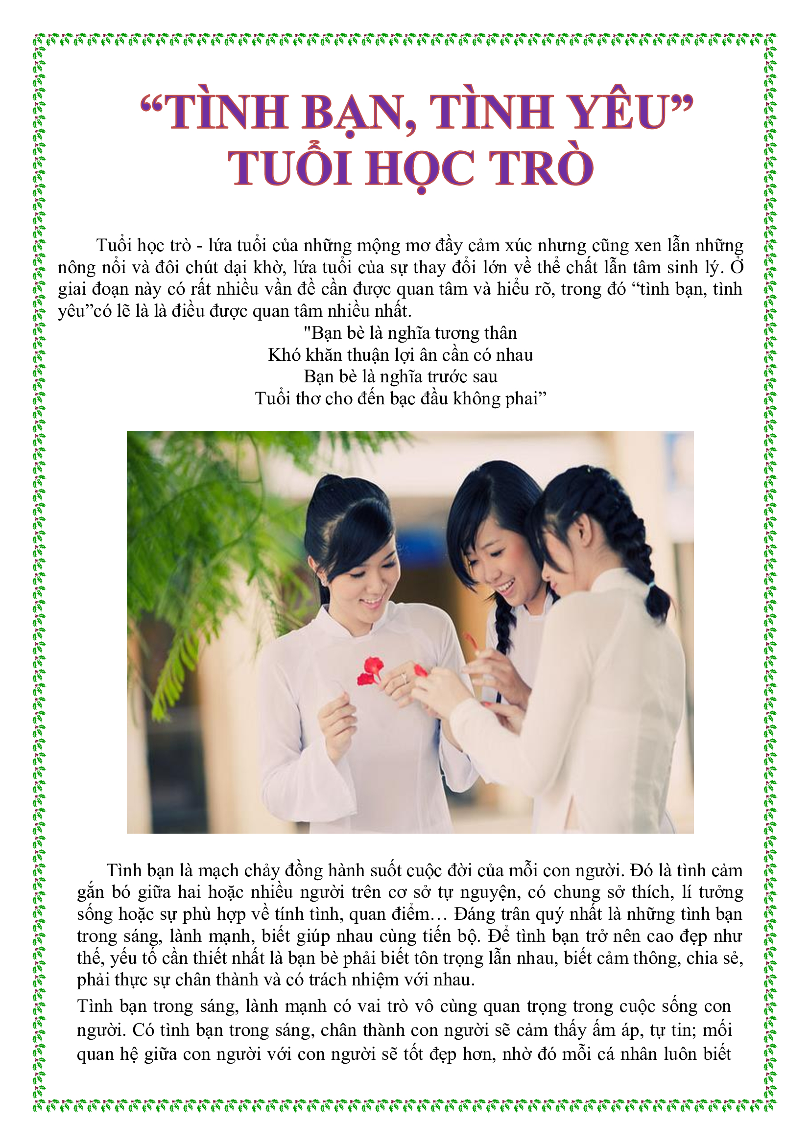 Tình Yêu Thầy Trò: Sự Gắn Kết Thiêng Liêng và Giới Hạn Cần Nhớ Gallery 1