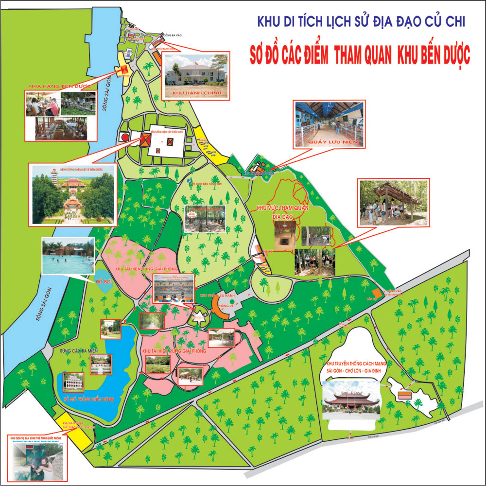 Bản đồ Địa đạo Củ Chi