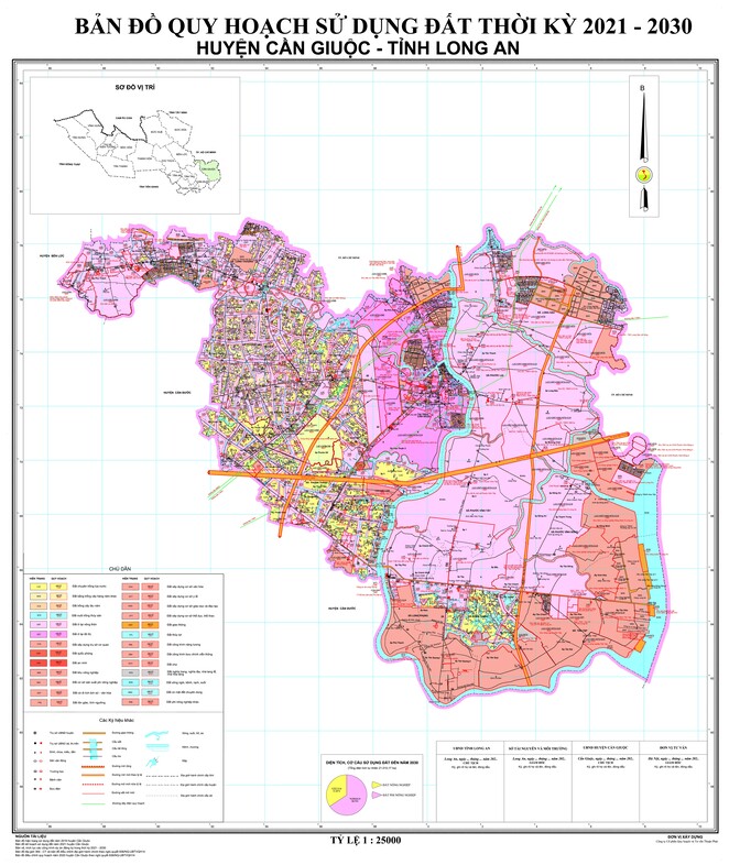Bản đồ quy hoạch Cần Giuộc 2030