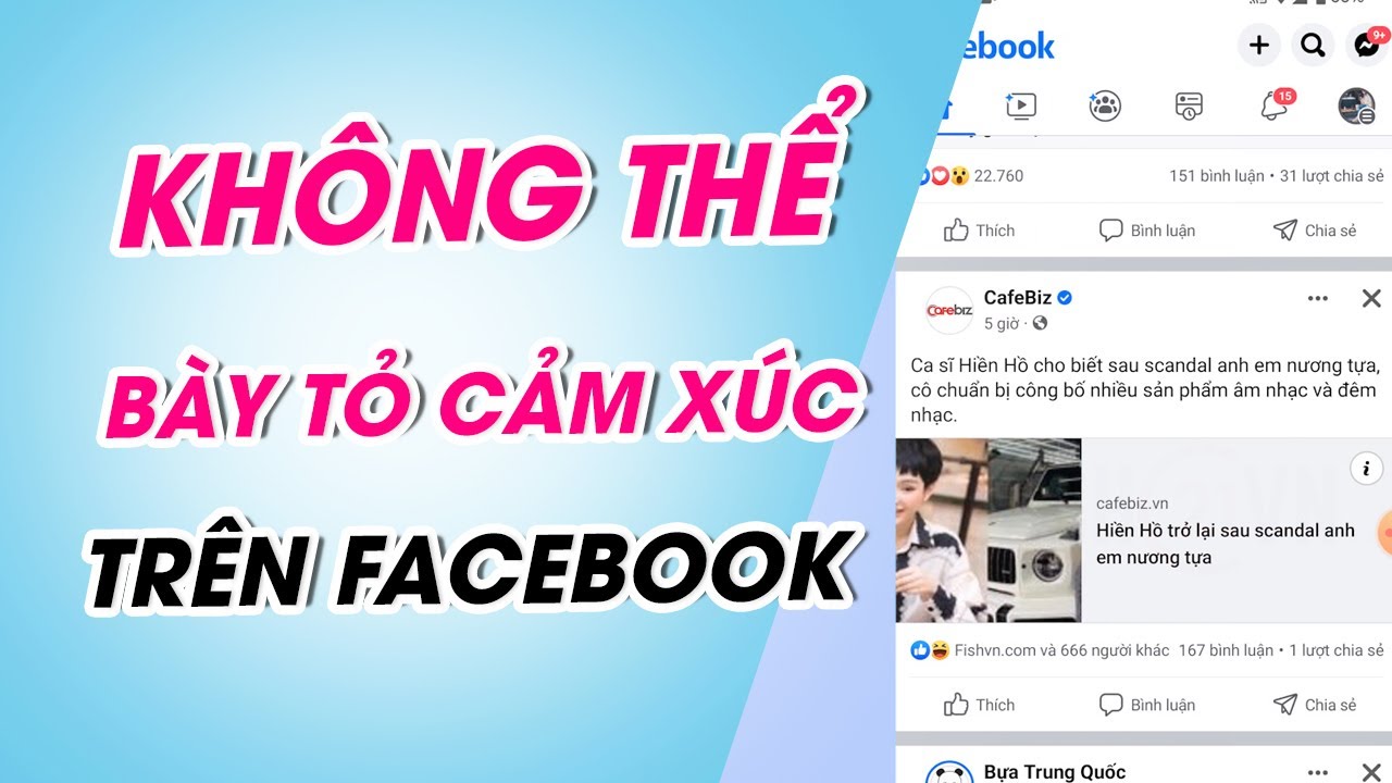 Bạn hiện không thể bày tỏ cảm xúc để ngăn chặn hành vi lạm dụng