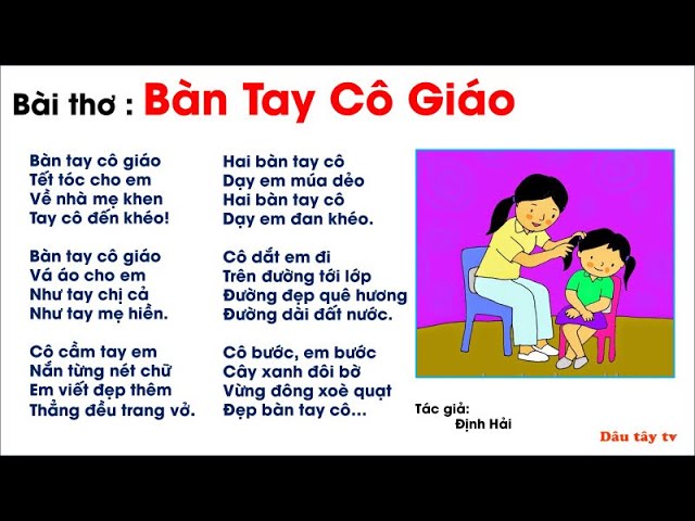 Bàn Tay Cô Giáo