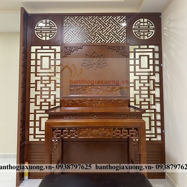 Bàn thờ dựa lưng vào phòng ngủ: Có nên hay không?