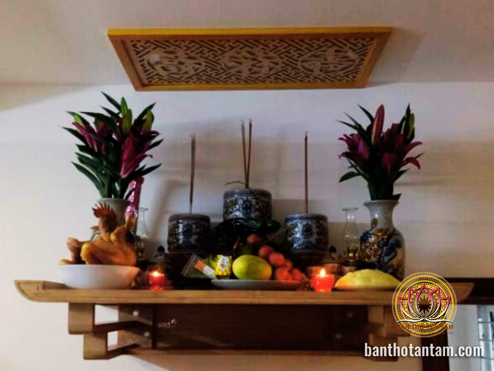 Bàn thờ ngũ tự gồm những gì?