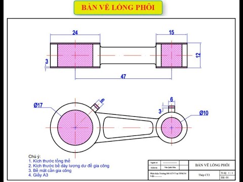 Bản Vẽ Lồng Phôi: Hướng Dẫn Chi Tiết và Mẫu Bản Vẽ