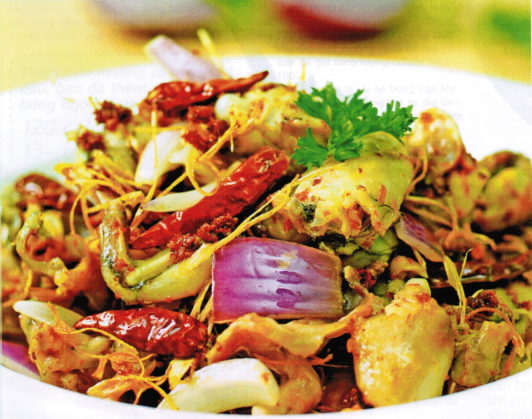 Bao tử ếch làm gì ngon?