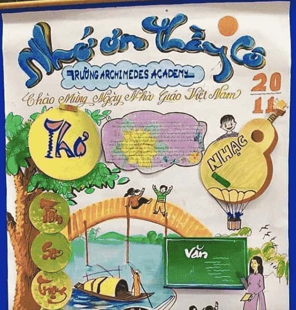Báo Tường Nhớ Ơn Thầy Cô: Những Lời Tri Ân Sâu Sắc