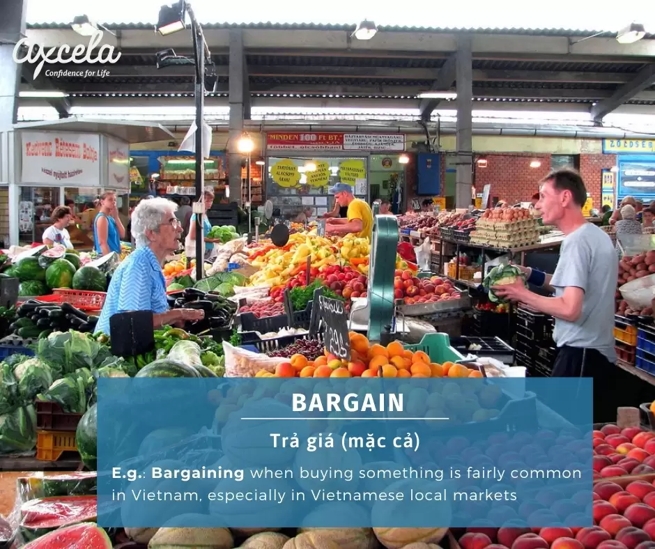 Bargain for là gì?
