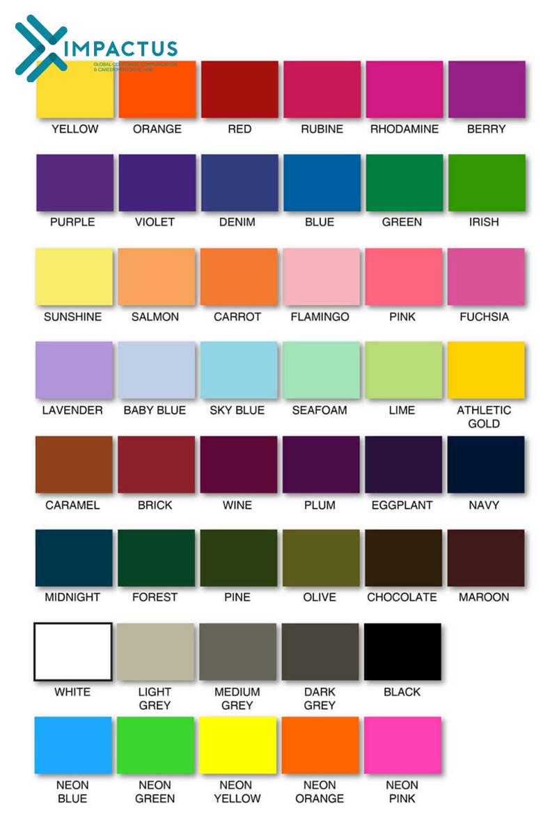 Color Names in English Gallery 1