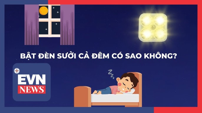 Bật đèn sưởi cả đêm có sao không?