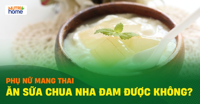 Bầu ăn được sữa chua nha đam không?