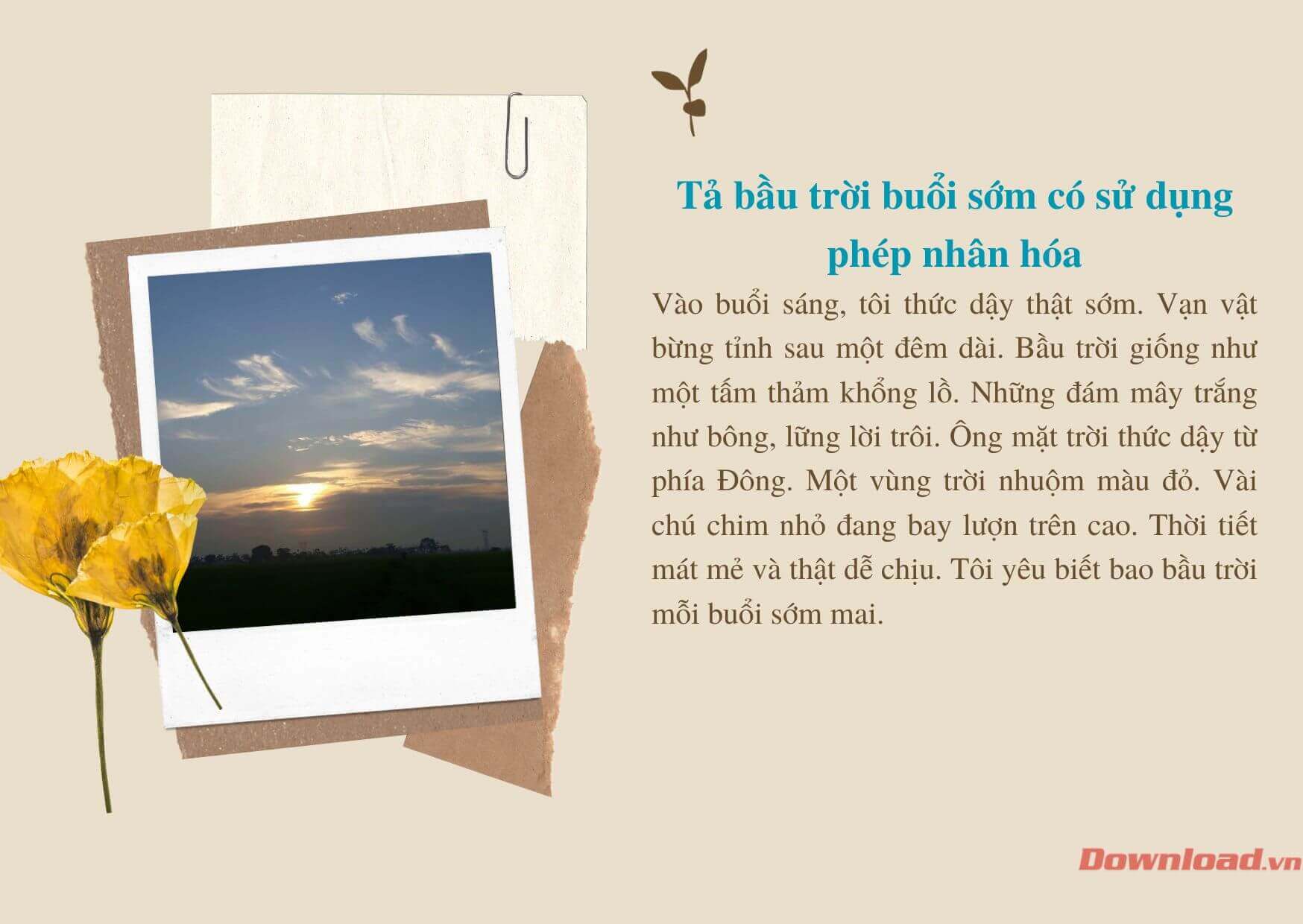 Tả về bầu trời lớp 3 Gallery 2