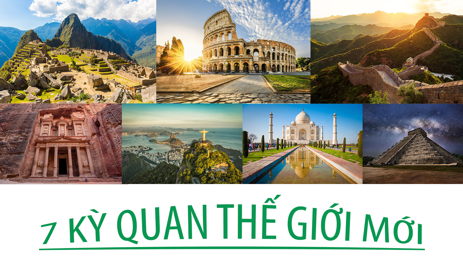 7 Kỳ Quan Thế Giới: Khám Phá Những Công Trình Vĩ Đại Gallery 2
