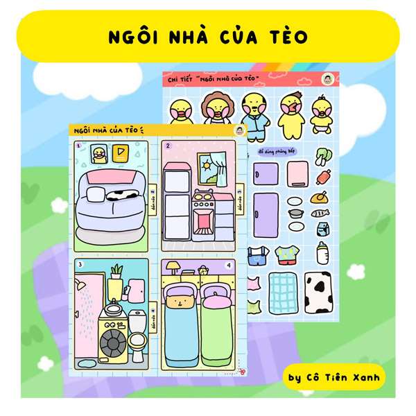 Bé Tèo Nhà Cô Tiên Xanh là ai?