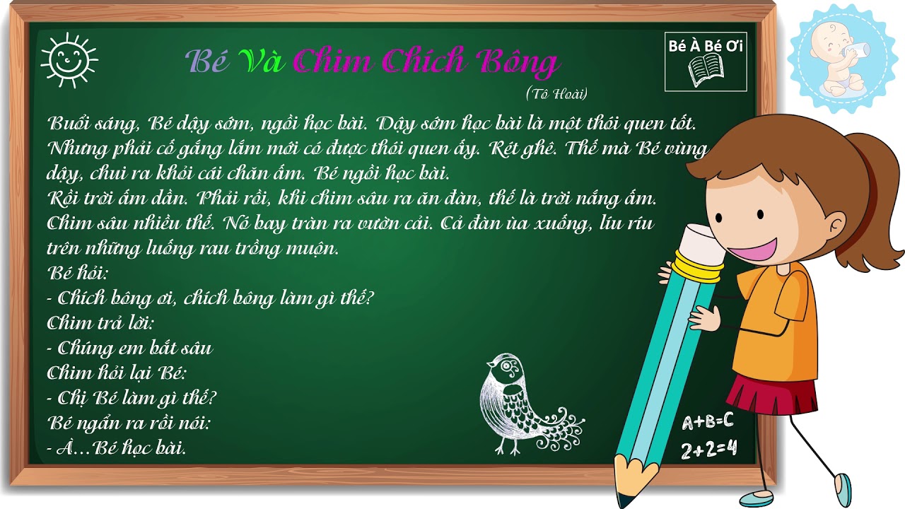 Bé và Chim Chích Bông