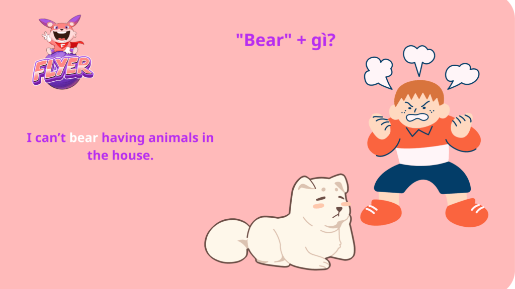 Bear + V gì? Khám phá những hoạt động thú vị với chú gấu đáng yêu