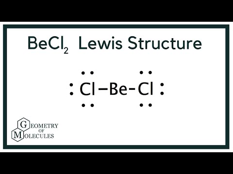 Cấu trúc Lewis của Beryllium Chloride Gallery 2