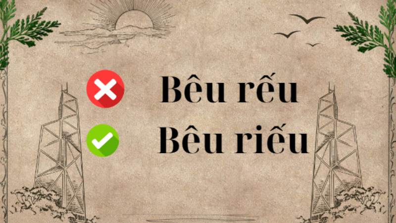 Bêu riếu là gì?