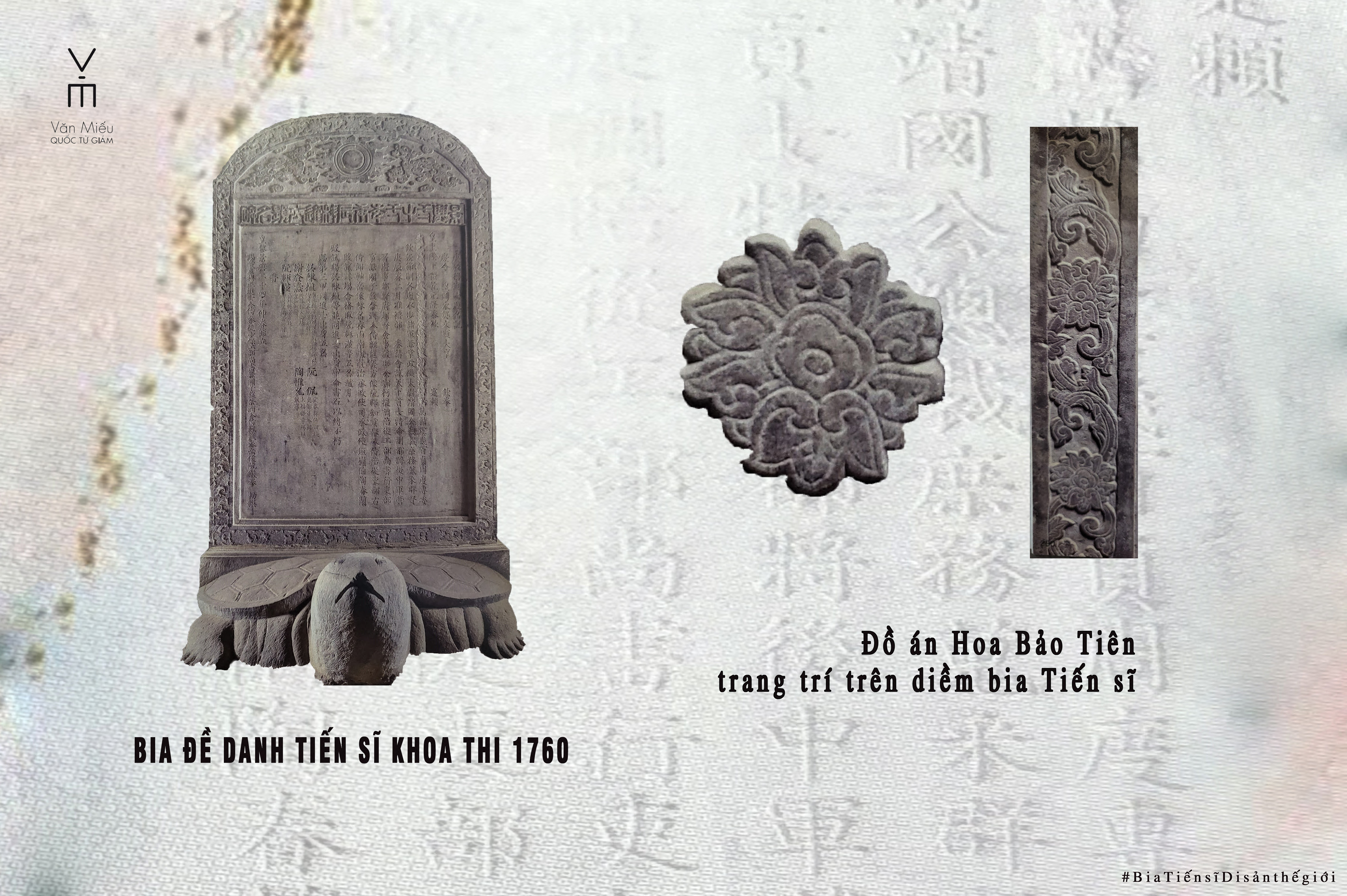 Bia đá ở Văn Miếu khắc tên những ai?