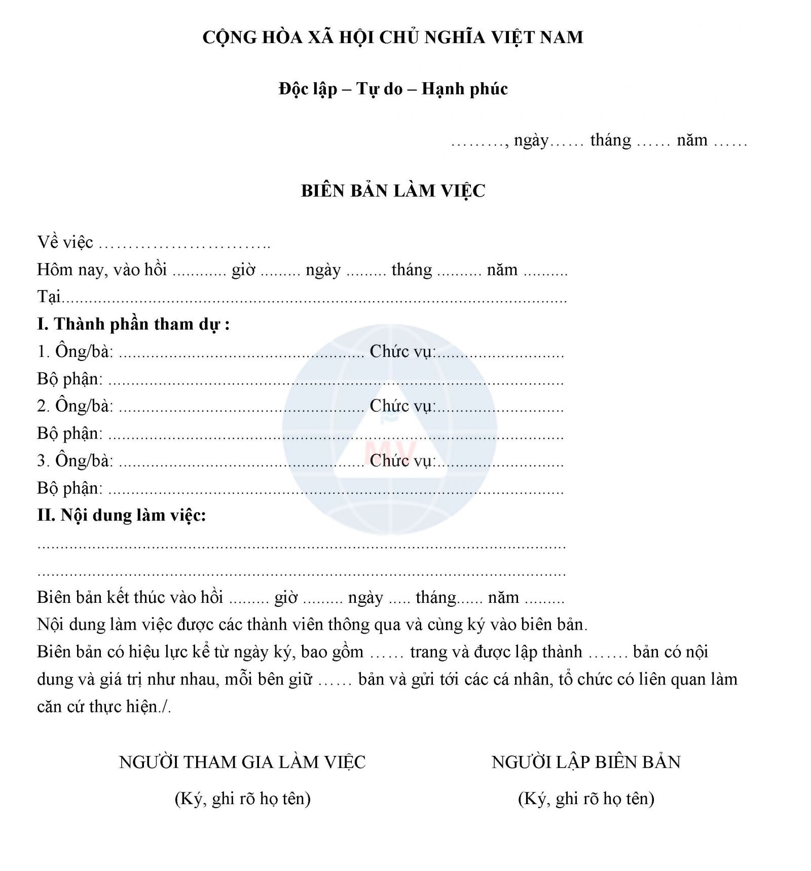 Biên Bản Thống Nhất Là Gì? Mục Đích, Cách Viết Và Ví Dụ
