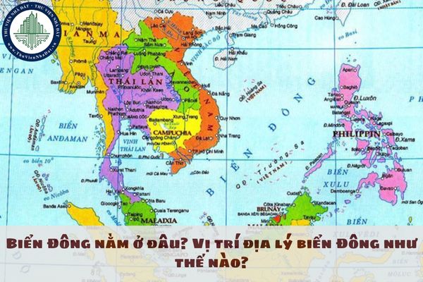 Biển Đông nằm ở đâu?