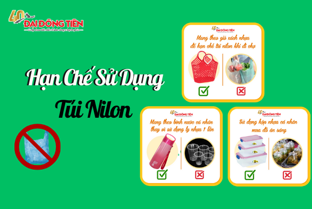 Biện pháp hạn chế sử dụng bao bì ni lông