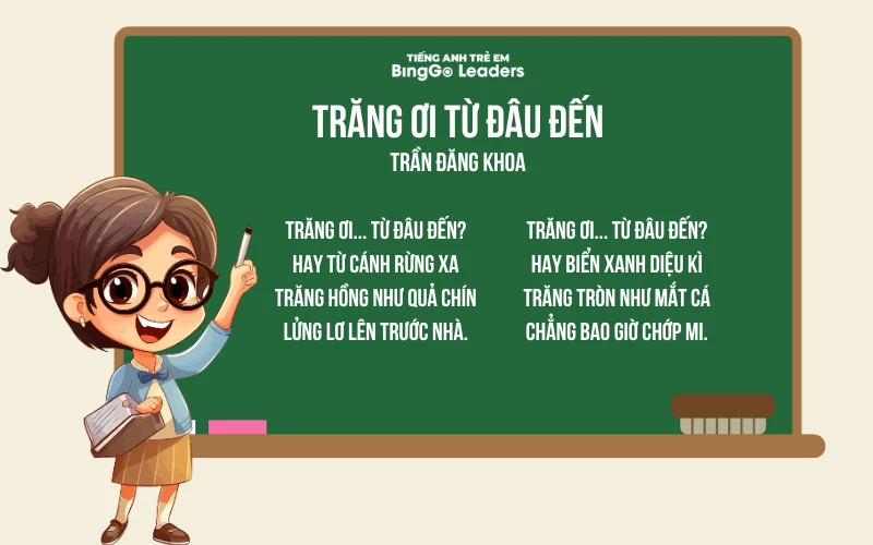 Nghệ thuật trong bài thơ Trăng ơi từ đâu đến Gallery 1