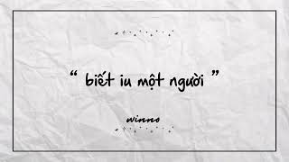 Biết Yêu Một Người Là Đắng Cay Ngọt Bùi