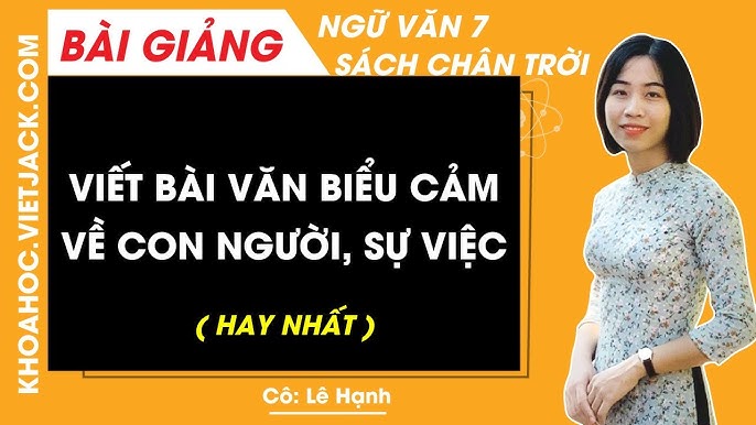 Bài Văn Mẫu Biểu Cảm Về Sự Vật, Con Người Gallery 2