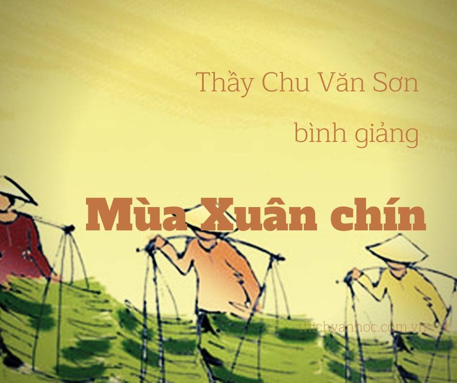 Bình giảng Mùa xuân chín