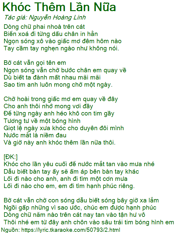 Bờ Cát Vẫn Chờ Con Sóng