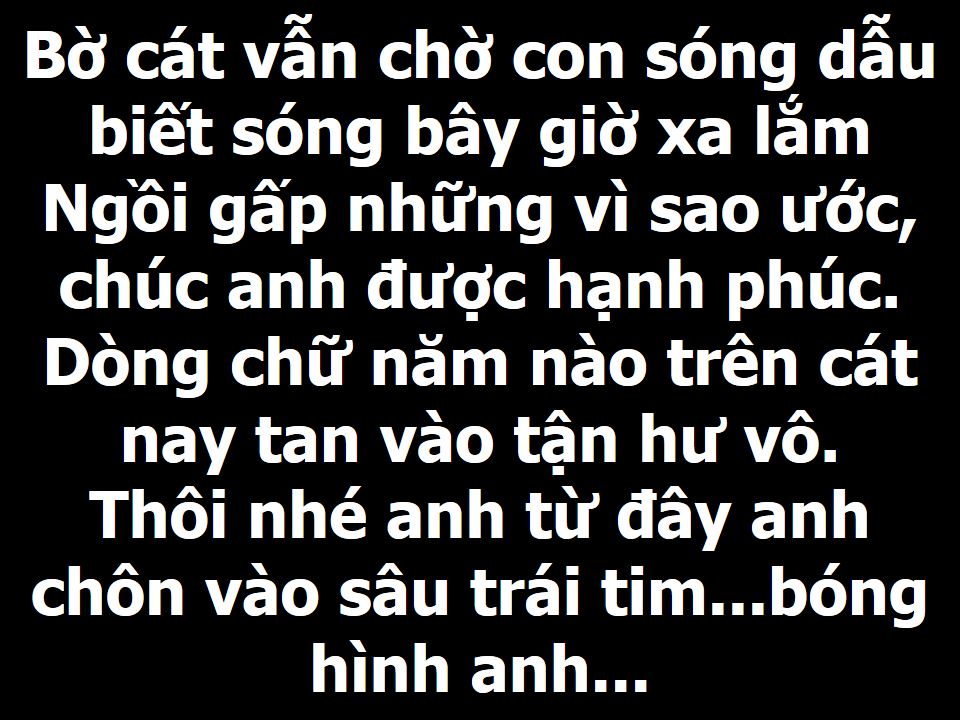 Bờ Cát Vẫn Chờ Con Sóng Gallery 2