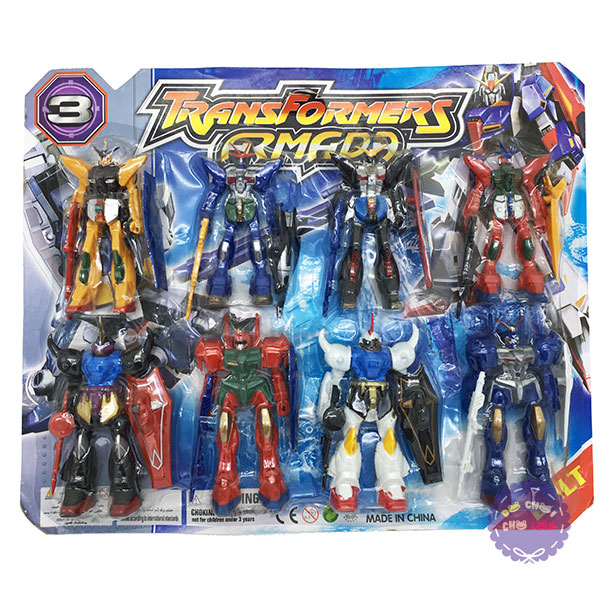 Bộ đồ chơi robot: Thế giới robot thu nhỏ cho bé