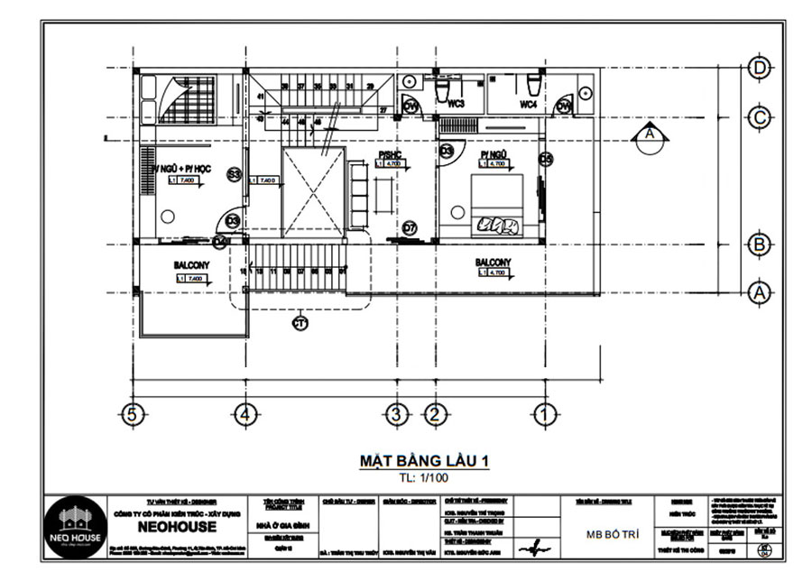 Thiết kế nhà rộng 7m dài 15m: Giải pháp tối ưu cho không gian sống hiện đại Gallery 2