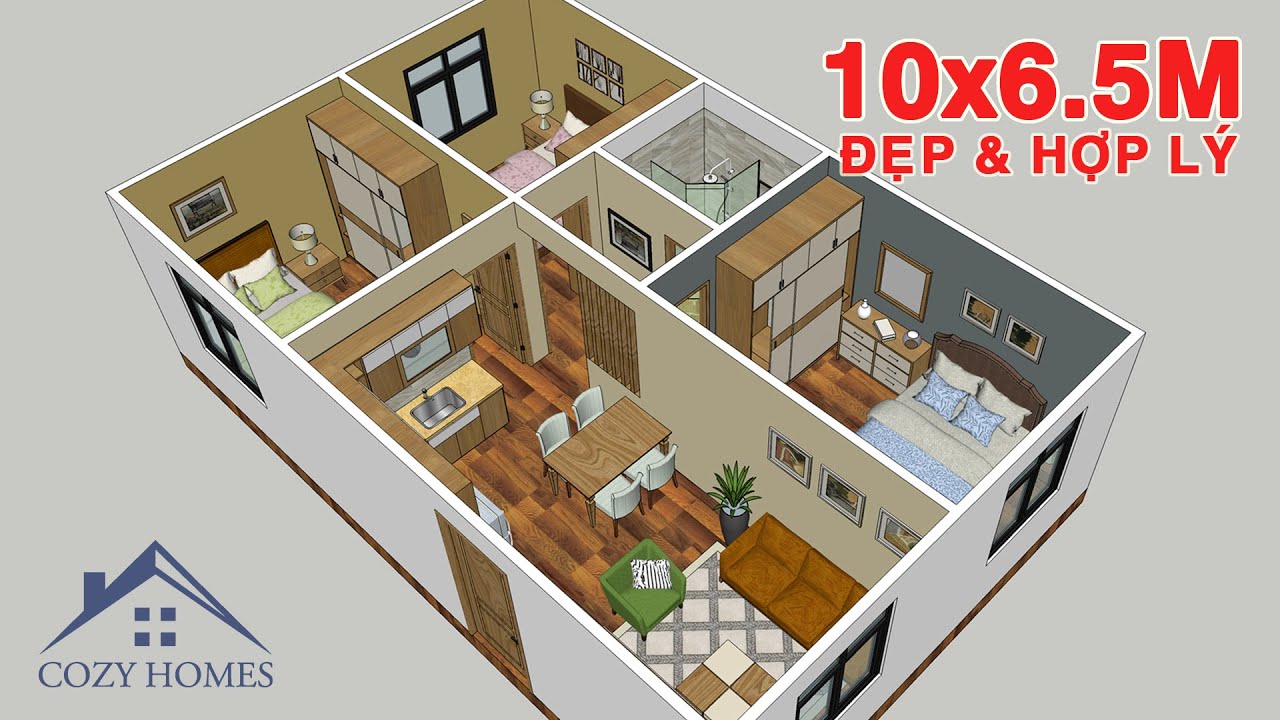 Thiết kế nhà ngang 10m sâu 6m: Giải pháp tối ưu cho diện tích nhỏ Gallery 2
