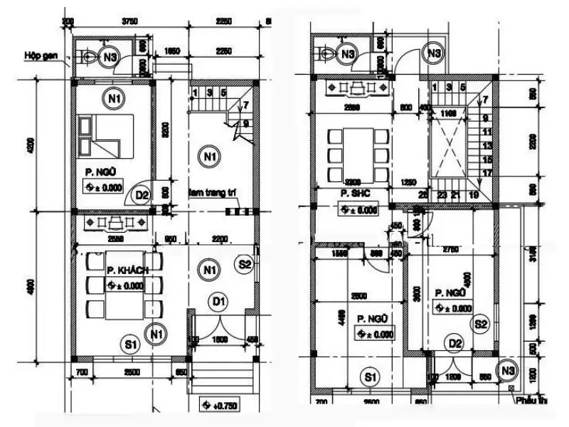 Thiết kế nhà rộng 6m dài 9m: Những mẫu nhà đẹp và tối ưu diện tích Gallery 2