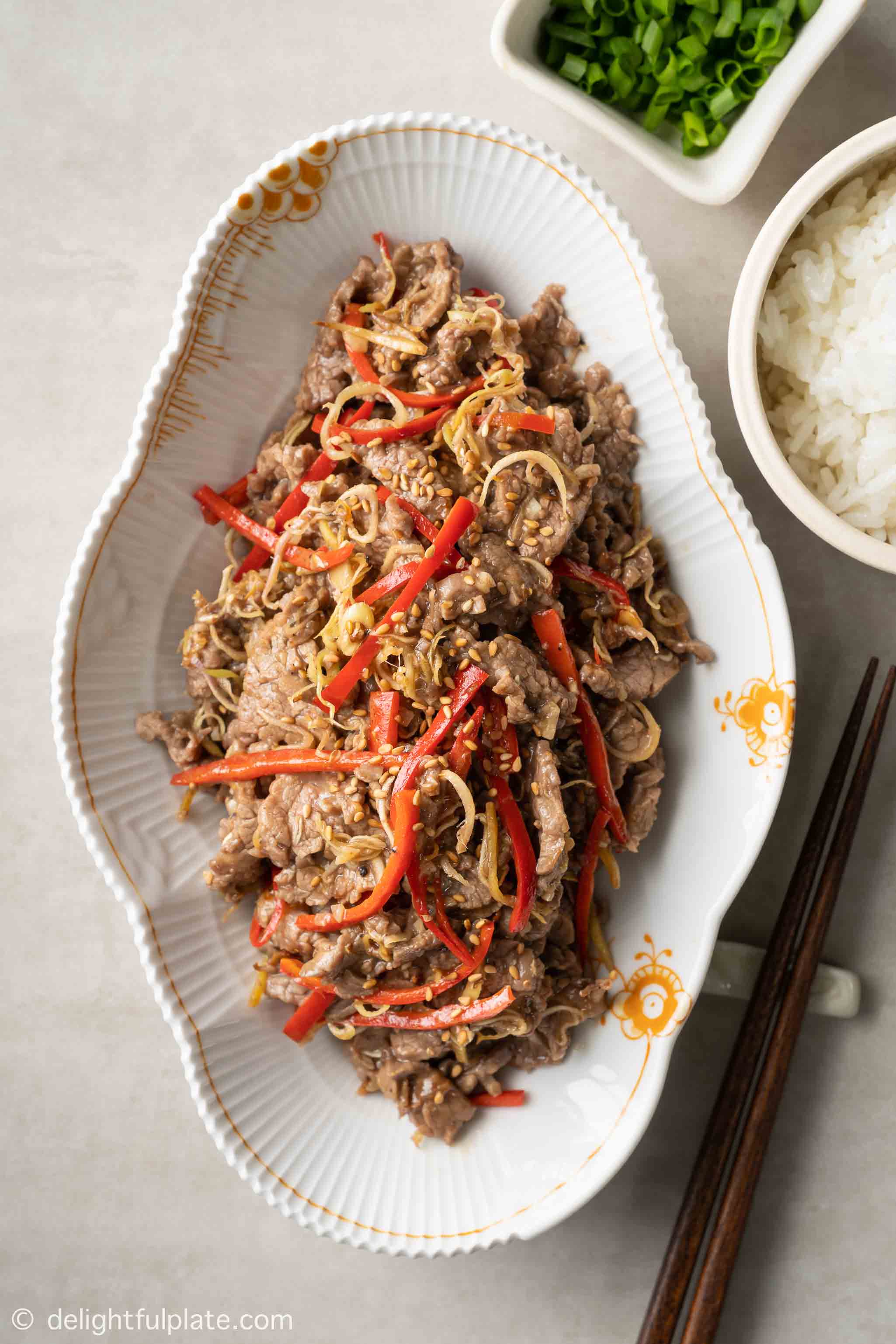 Bò xào sả ớt