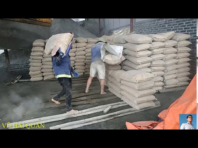 Bốc vác xi măng chuyên nghiệp, giá rẻ