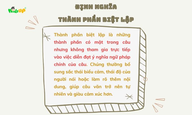 Có Mấy Thành Phần Biệt Lập? Gallery 1