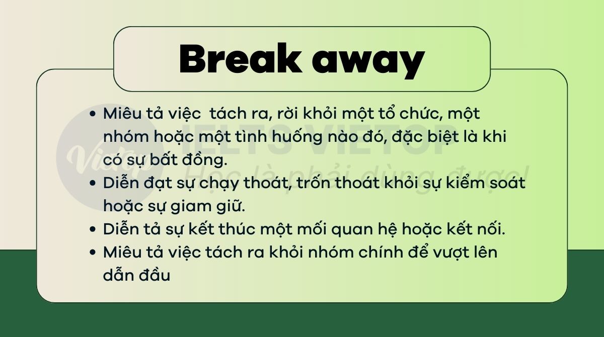 Break Away Là Gì?