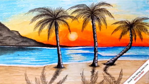Cách Vẽ Cảnh Biển Đẹp Nhất Gallery 1