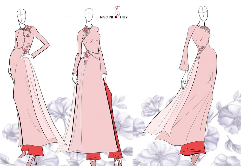 Cách Vẽ Người Mặc Áo Dài Gallery 1