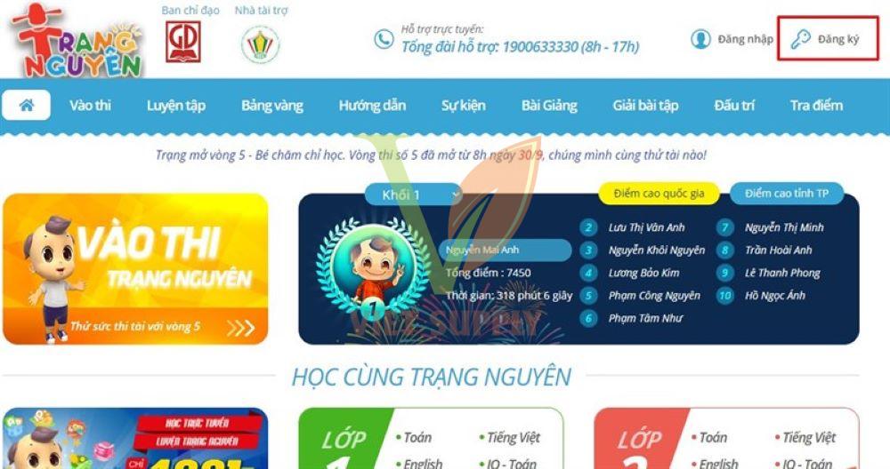 Cách Lập Nick Thi Trạng Nguyên Tiếng Việt Gallery 1