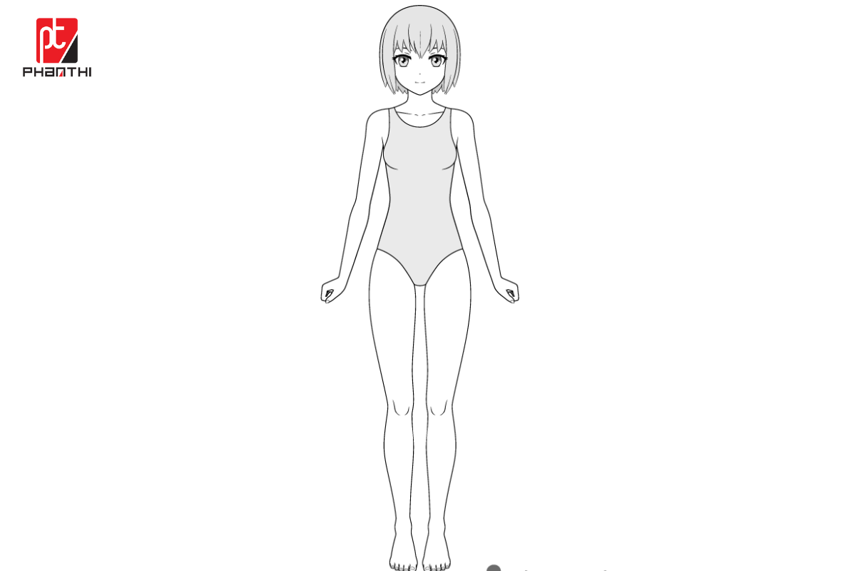 Cách Vẽ Nhân Vật Anime Nữ Đơn Giản Gallery 2