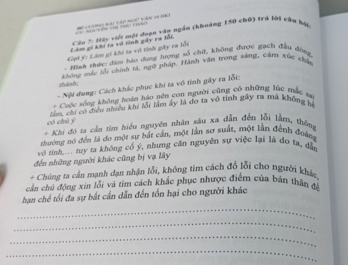 Làm gì khi ta vô tình gây ra lỗi? Gallery 2