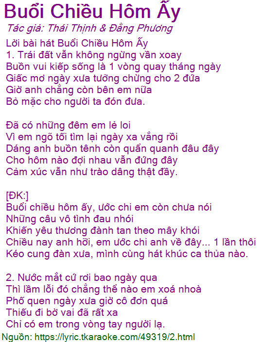 Buổi Chiều Hôm Ấy Gallery 2
