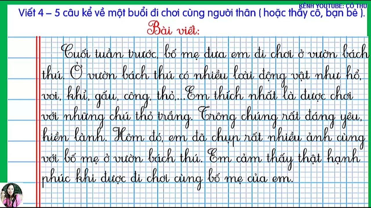 45 Câu Kể Về Một Buổi Đi Chơi Cùng Người Thân Hoặc Thầy Cô Bạn Bè Gallery 1